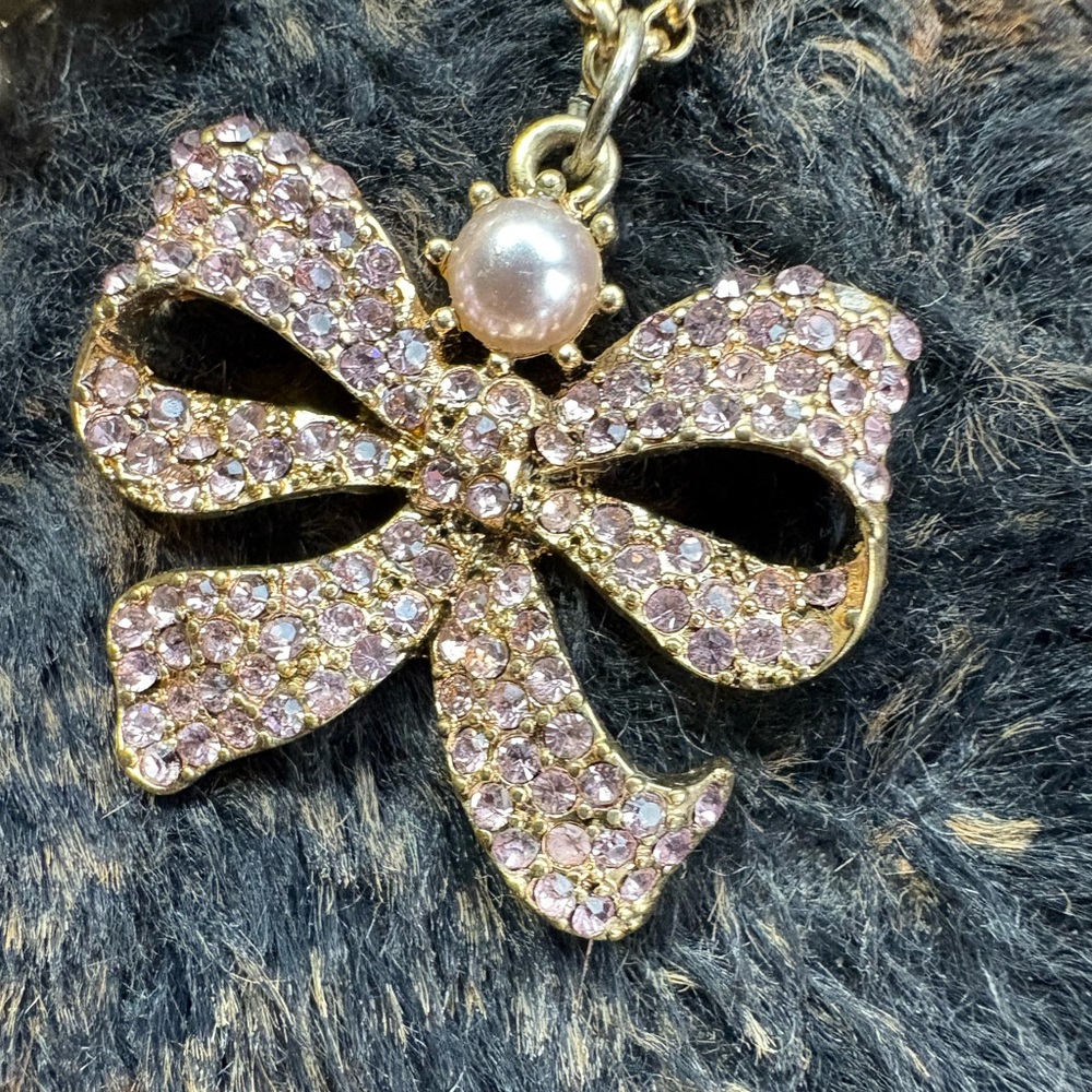 Betsey  Johnson necklaces and a bracelet. All stones are in tact